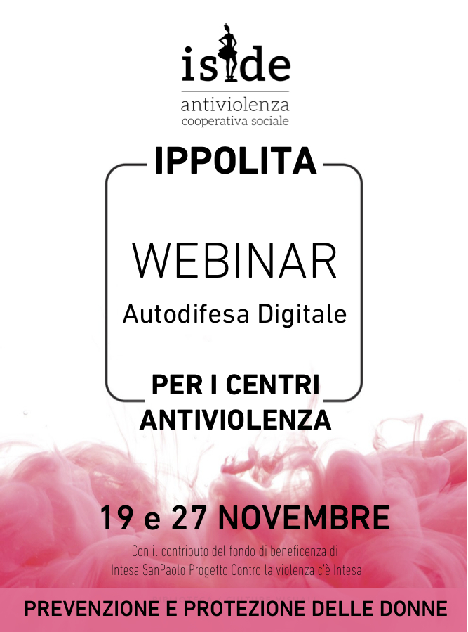 iside3 Autodifesa Digitale Centri antiviolenza