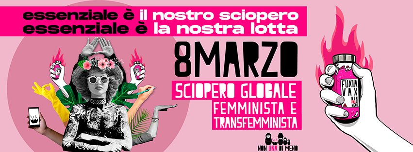 8 marzo dichiariamo zona fuxia