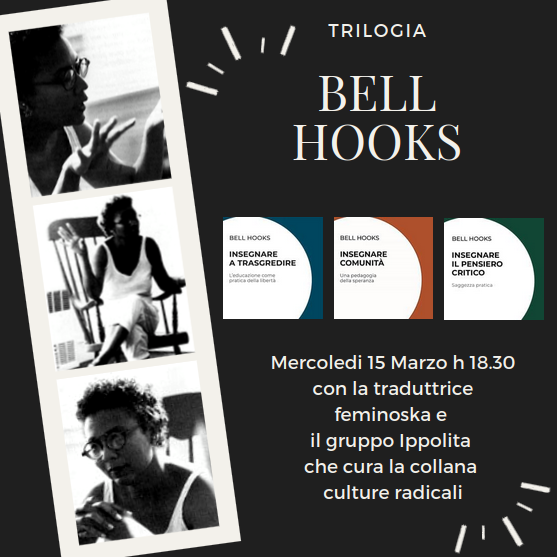 bell hooks trilogia sull'insegnamento