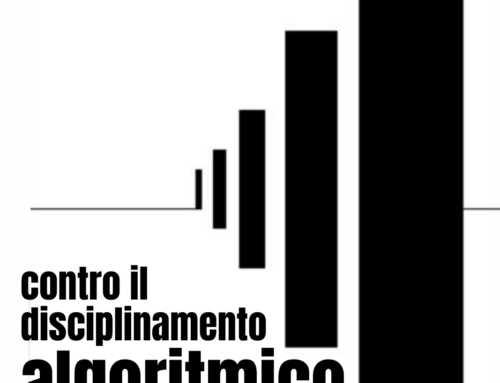 Contro il disciplinamento algoritmico  La Sobilla, Verona  Sabato 4 Novembre h 18.00