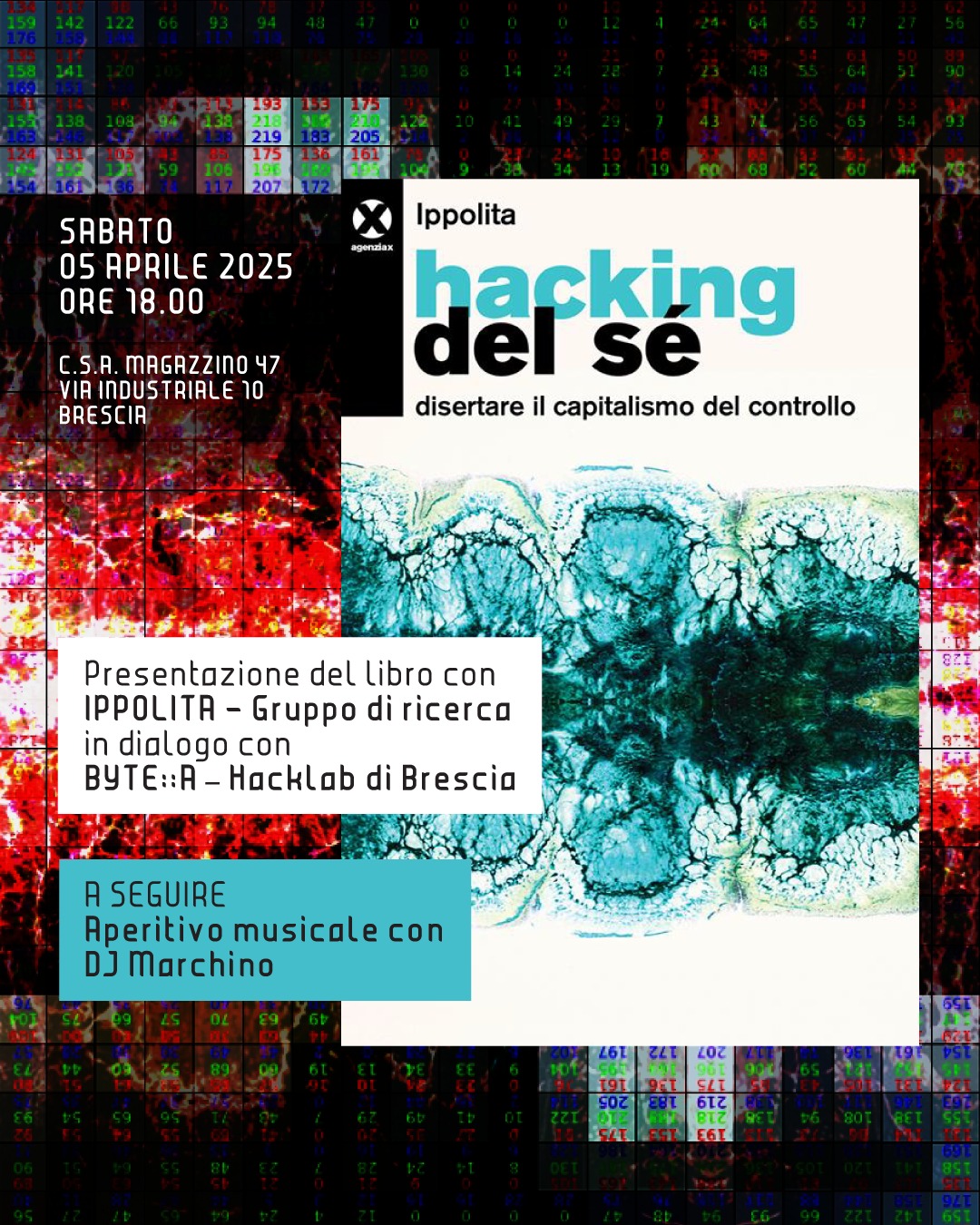 Ippolita all'hacklab di Brescia