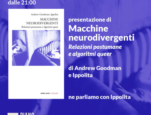 Ippolita Algoritmi queer con Akme al Pianoterra 20 Marzo 2026
